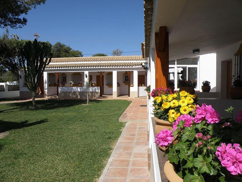 Hostal Las Acacias Los Canos De Meca Esterno foto